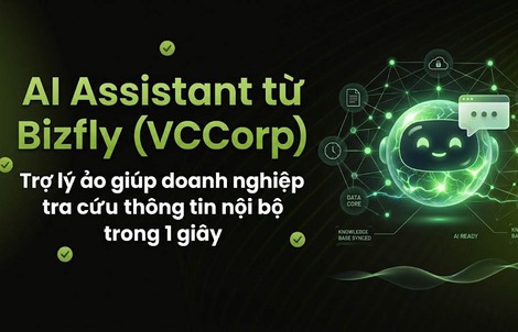 AI Assistant từ Bizfly (VCCorp) - Trợ lý ảo giúp doanh nghiệp tra cứu thông tin nội bộ trong 1 giây