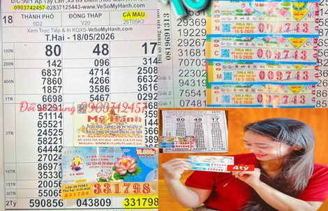 Chiều 19-5, nhiều người chức mừng 3 chủ nhân trúng độc đắc xổ số miền Nam