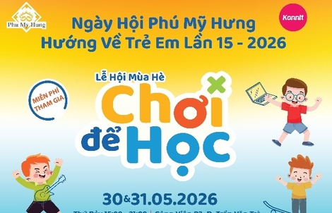 Lễ hội mùa hè tại Phú Mỹ Hưng: Hành trình khám phá, trải nghiệm bổ ích