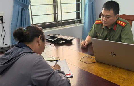 Công an mời làm việc 1 phụ nữ ở Quảng Trị vì tương tác với trang "Thoibao.de"