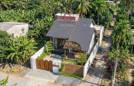 Nhà vườn cấp 4 đơn giản – Xu hướng được KATO thiết kế ứng dụng