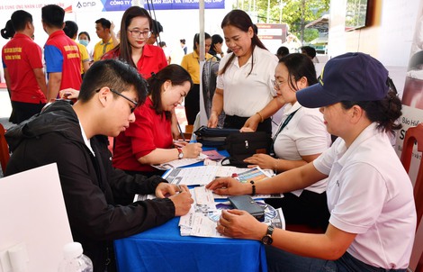 Hơn 60 doanh nghiệp tham gia ngày hội việc làm tại TPHCM