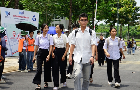 Trên 98% thí sinh dự thi đánh giá năng lực đợt 2