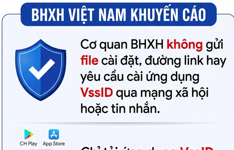 BHXH Việt Nam phát cảnh báo chiêu trò lừa đảo mới về VssID, BHYT
