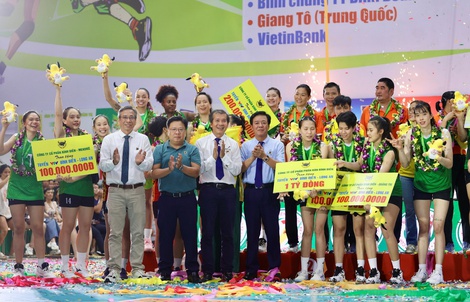 Cúp VTV9 - Bình Điền: Hai thập kỷ giữ lửa cho bóng chuyền Việt 