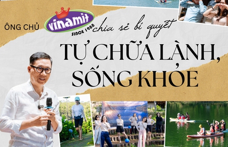 Ông chủ Vinamit chia sẻ bí quyết tự chữa lành, sống khỏe