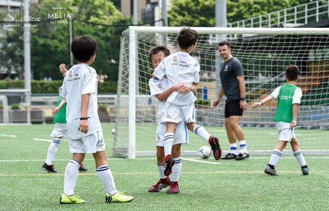 Meliá Hồ Tràm hợp tác Real Madrid Foundation tổ chức huấn luyện bóng đá cho trẻ em