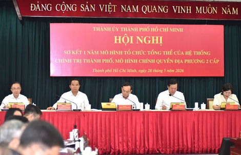 Thành ủy TPHCM sơ kết 1 năm vận hành chính quyền địa phương 2 cấp