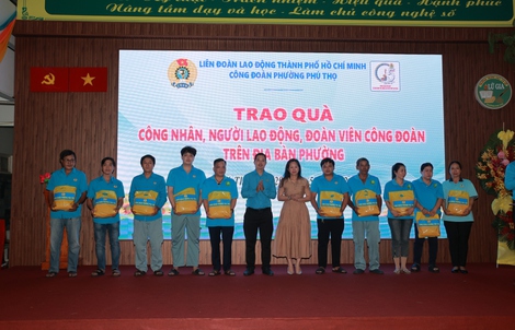 Phường Phú Thọ, TPHCM: Sôi nổi "Ngày hội công nhân – Ấm áp nghĩa tình" năm 2026