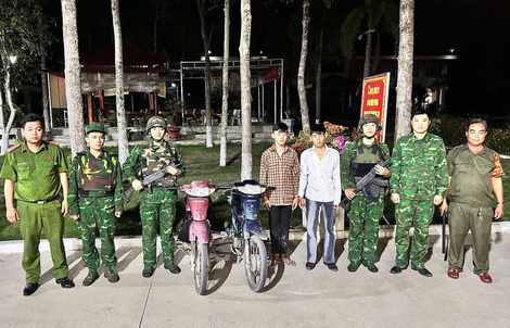 Khép chặt vòng vây, bắt gọn 2 đối tượng ở khu vực biên giới Tây Ninh 