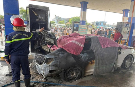 Vụ ô tô bốc cháy tại cây xăng ở Đà Nẵng: Tài xế non nớt và vô trách nhiệm