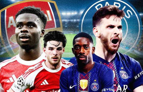 PSG "chốt" đội hình, Arsenal còn một lựa chọn khó...