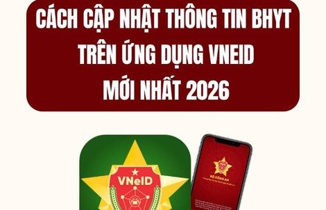Cách cập nhật thông tin thẻ BHYT trên ứng dụng VNeID mới nhất 