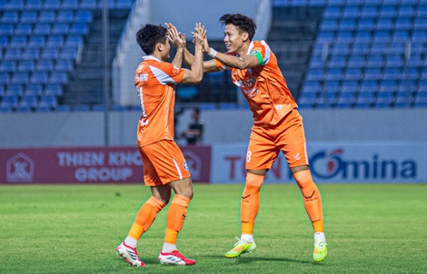 V-League: Quế Ngọc Hải chơi nổi bật, CLB Đà Nẵng thắng đẹp Becamex TP HCM