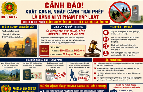 Công an Tây Ninh khuyến cáo thực hiện "3 không, 2 chủ động" trên tuyến biên giới