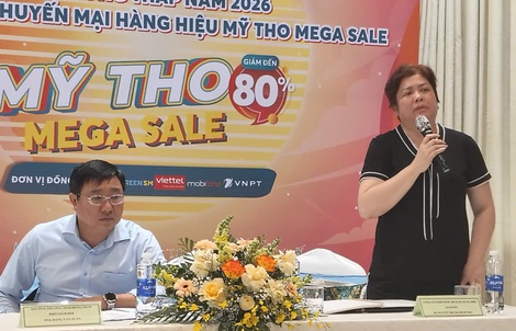 Đồng Tháp lần đầu tổ chức "Mỹ Tho Mega Sale 2026" với mức giảm giá đến 80%
