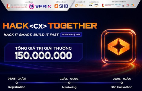 SHB đồng hành cùng Hack (CX) Together 2026, dẫn lối tài năng trẻ bứt phá trong kỷ nguyên số