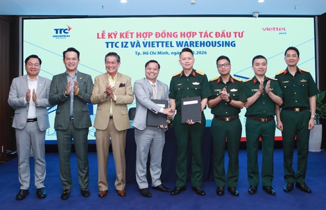 TTC IZ ký kết hợp tác đầu tư với Viettel Warehousing