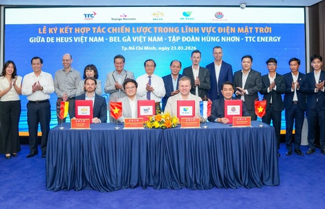 Hùng Nhơn - De Heus - Bel Gà - TTC Energy: Hợp tác phát triển điện mặt trời