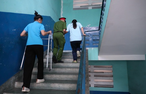 Những khoảnh khắc đẹp trong ngày thi lớp 10 ở TPHCM