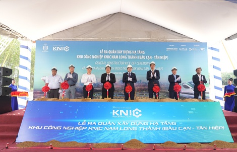 KN Holdings chính thức ra quân xây dựng hạ tầng Khu Công nghiệp KNIC Nam Long Thành