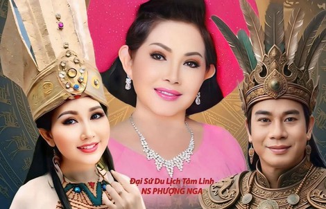 Phượng Nga và hành trình lan tỏa giá trị văn hóa Lễ hội Quốc mẫu Âu Cơ