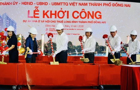 Khởi công xây dựng 1.000 căn hộ cho thuê đầu tiên ở TP Đồng Nai