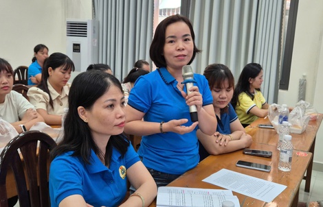 Giữa đối thoại, công nhân mong được hỗ trợ an sinh, ổn định chỗ ở