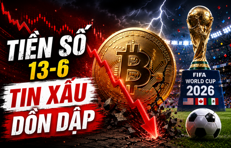 Thị trường tiền số: Tin xấu dồn dập giữa mùa World Cup 2026