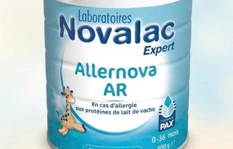 Rà soát khẩn sữa bột Allernova AR sau cảnh báo từ Pháp