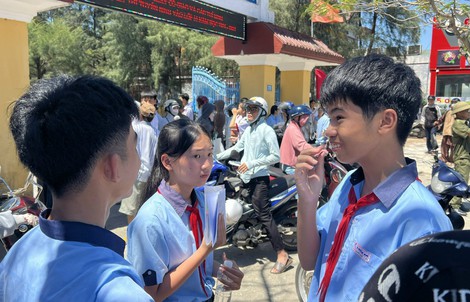 Huế công bố điểm chuẩn lớp 10: Trường nào lấy điểm cao nhất?