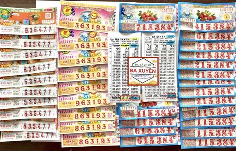 Trời mưa, đại lý thấy “ấm lòng” khi đổi loạt giải thưởng xổ số miền Nam