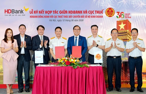 HDBank đồng hành cùng Cục Thuế thúc đẩy chuyển đổi số hộ kinh doanh