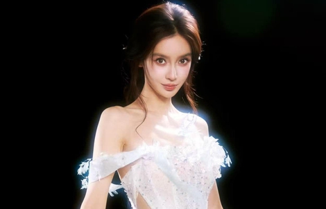 Mỹ nhân Angelababy đẹp vô thực với đầm Việt