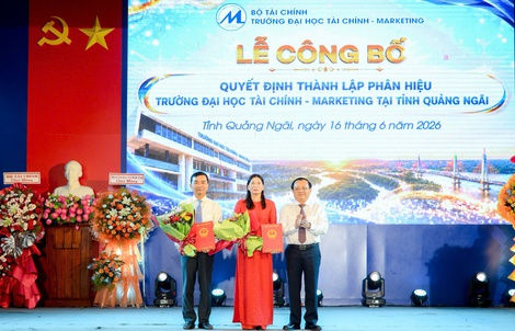 Quảng Ngãi có phân hiệu mới của Trường ĐH Tài chính - Marketing