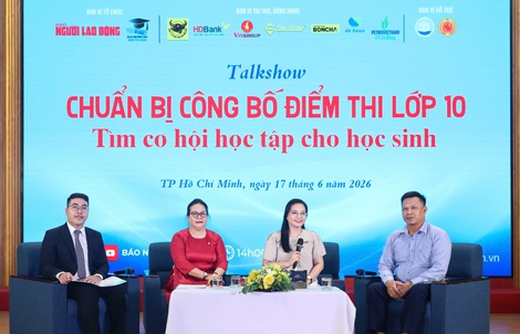 Talkshow: Chuẩn bị công bố điểm thi lớp 10, tìm cơ hội học tập cho học sinh