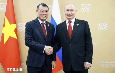 Thủ tướng Lê Minh Hưng gặp Tổng thống Putin: Sớm triển khai Nhà máy điện hạt nhân Ninh Thuận 1