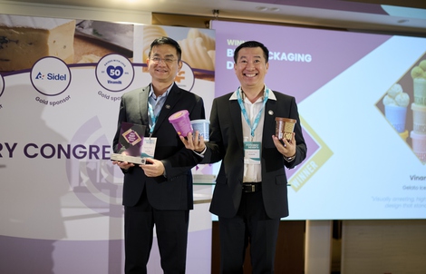 Vinamilk thắng lớn tại giải thưởng đổi mới sáng tạo ngành sữa toàn cầu 2026