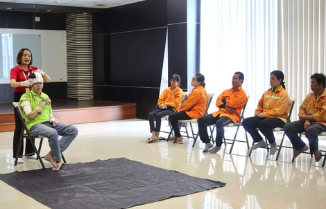 VWS tập huấn luyện sơ cấp cứu: Lấy sức khỏe người lao động làm trọng tâm