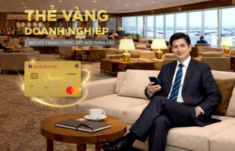 Ưu đãi doanh nghiệp dùng thẻ Agribank Mastercard hạng vàng dành cho công ty
