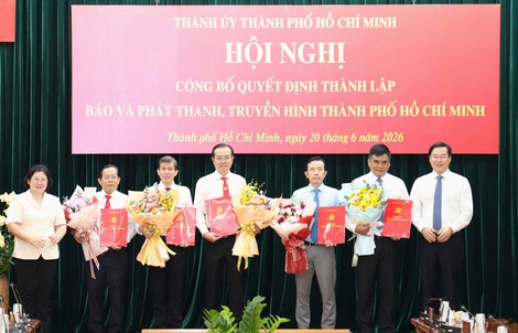 Ông Lê Văn Minh làm Tổng Giám đốc Cơ quan Báo và Phát thanh, Truyền hình TPHCM