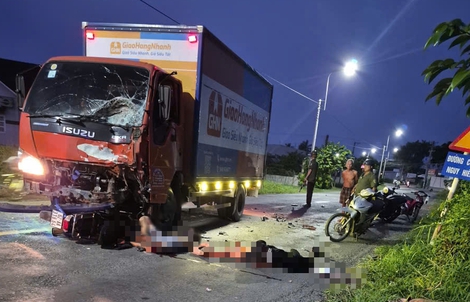 Tai nạn giao thông nghiêm trọng, 3 người tử vong tại chỗ 