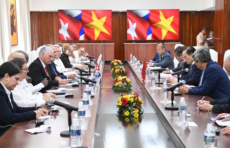 Đặc phái viên của Tổng Bí thư, Chủ tịch nước Tô Lâm thăm và làm việc tại Cuba