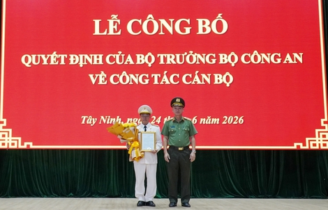 Đại tá Phạm Thanh Tùng giữ chức Phó Giám đốc Công an tỉnh Tây Ninh