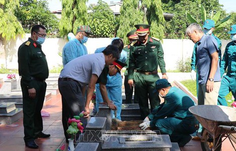 Phát động cao điểm thu nhận ADN, mở thêm cơ hội xác định danh tính liệt sĩ