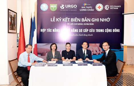 Long Châu cùng đối tác Việt - Pháp mở rộng mạng lưới sơ cấp cứu cộng đồng