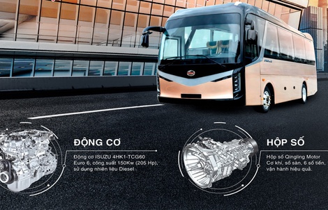 SAMCO GROWIN 2026 – Bước đột phá trong phân khúc xe khách 29 ghế ngồi cao cấp