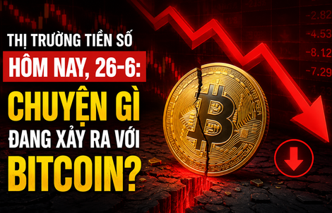 Thị trường tiền số hôm nay, 26-6: Chuyện gì đang xảy ra với Bitcoin