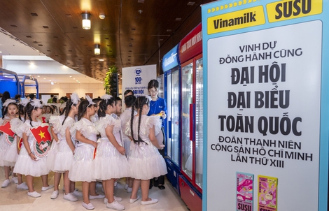 Vinamilk đồng hành cùng Đại hội Đoàn toàn quốc lần thứ XIII