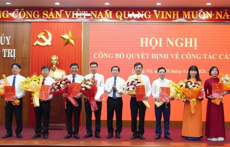 Nhiều bí thư xã ở Quảng Trị được điều động, hoán đổi vị trí